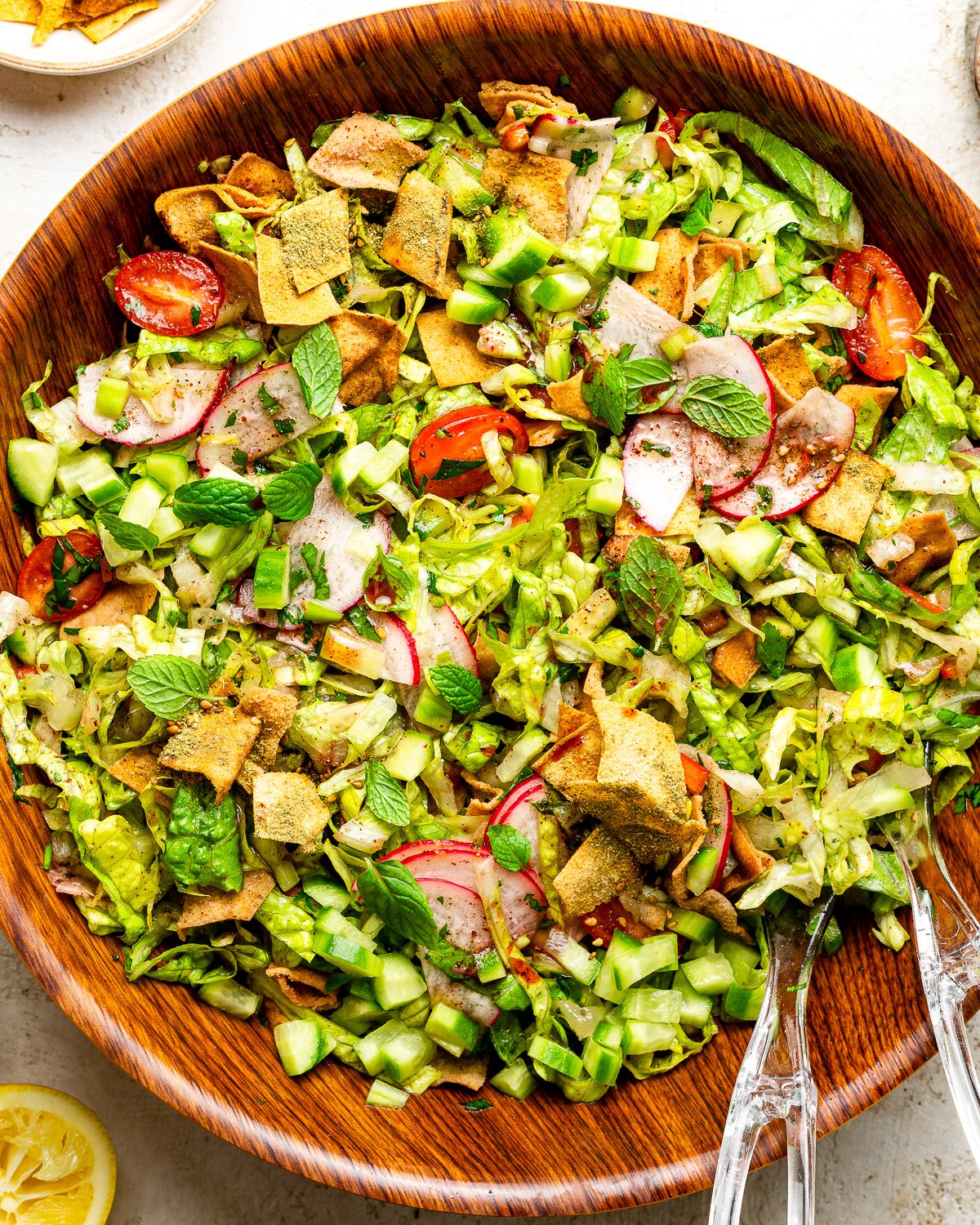 Lebanese Fattoush Salad